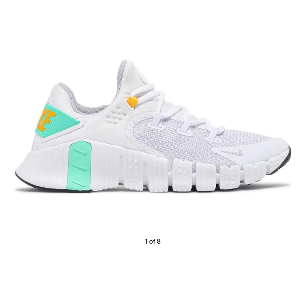 NIKE FREE METCON 4 WHITE GREEN GLOW